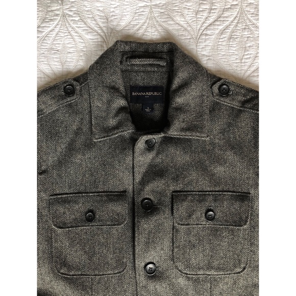 ***SOLD*** NWOT Banana Republic | Mens Wool Lined - Picture 3 of 7